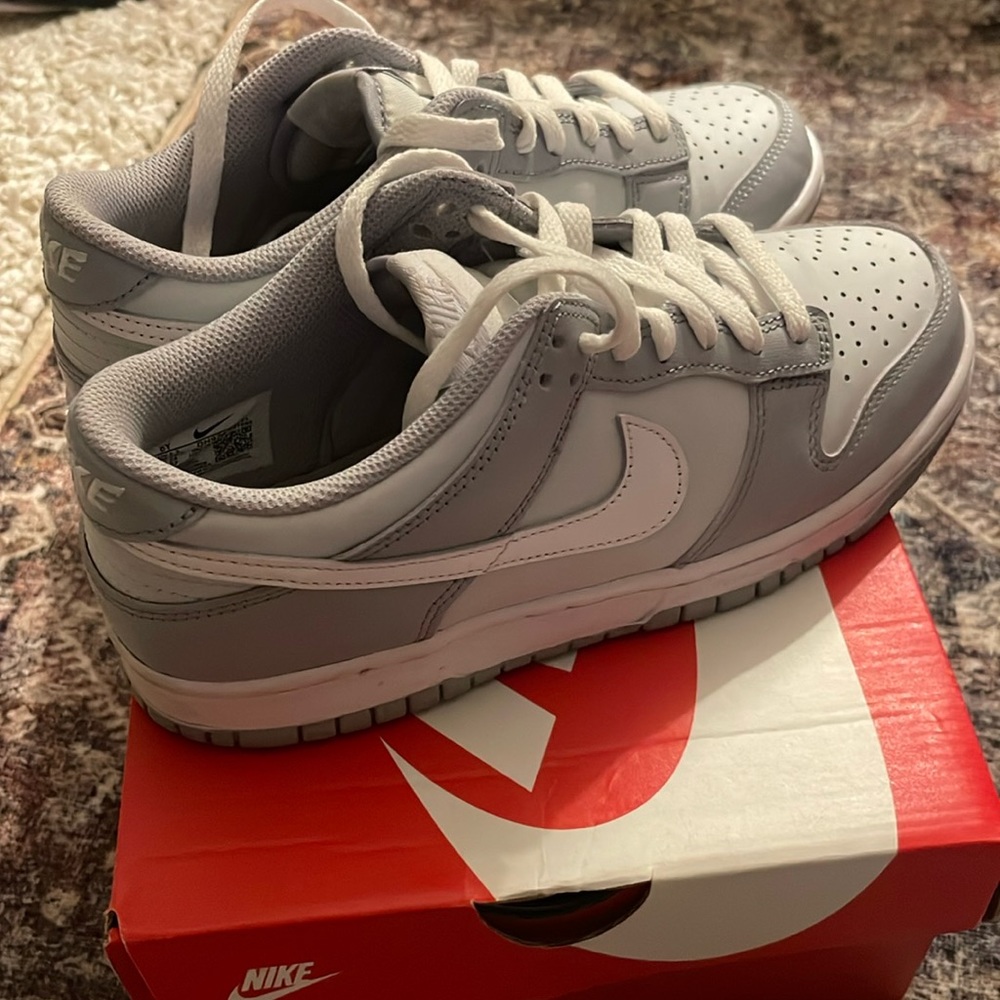 Nike Dunk Low pure platinum/white wolf grey